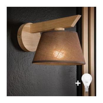 BRILAGI - LED Fali lámpa ANTHONY 1xE14/40W/230V tölgy/barna 8590828610427 kép
