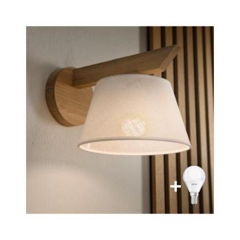 BRILAGI - LED Fali lámpa ANTHONY 1xE14/40W/230V tölgy/fehér 8590828610403 kép