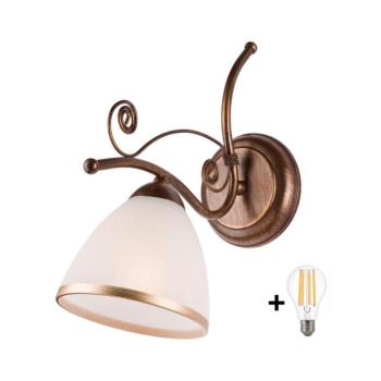 BRILAGI - LED Fali lámpa ANTICO 1xE27/60W/230V bronz patina 8590828606659 kép