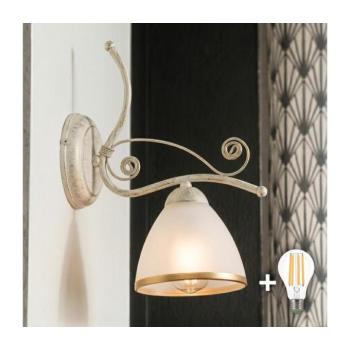 BRILAGI - LED fali lámpa ANTICO 1xE27/60W/230V fehér patina 8590828036845 kép