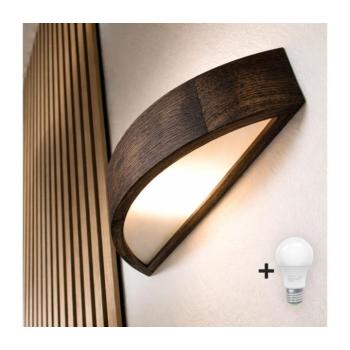 BRILAGI - LED fali lámpa CARVALHO SMOKEY 1xE27/60W/230V tölgy 8590828019527 kép