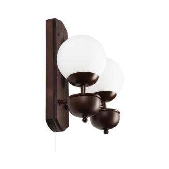 BRILAGI - LED Fali lámpa COTTAGE 2xG9/40W/230V bükkfa/fehér kép