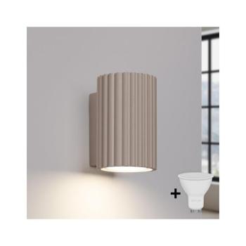 BRILAGI - LED fali lámpa CRESTO 1xGU10/10W/230V 10 cm taupe BR.1777 kép