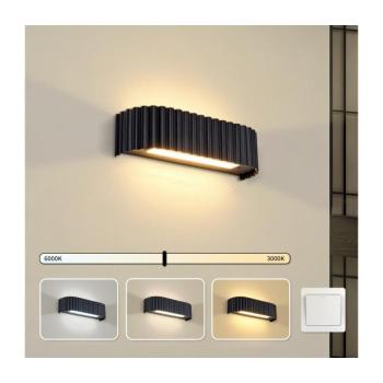 BRILAGI - LED fali lámpa FALCON MODERN LED/10W/230V 30 cm 3000/4500/6000K fekete BRI960 kép