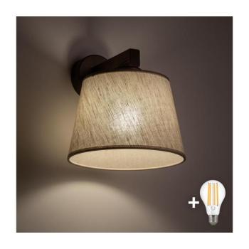 BRILAGI - LED fali lámpa LATTE 1xE27/15W/230V fenyő/bézs 11558 kép