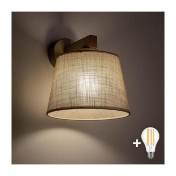 BRILAGI - LED fali lámpa LATTE SABIA 1xE27/15W/230V fenyő/bézs 11555 kép