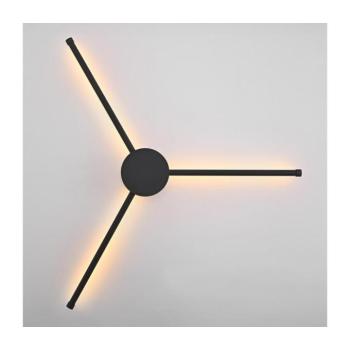 BRILAGI - LED Fali lámpa LUGO TRE LED/14W/230V fekete WO-DIY-14-BLK kép