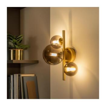BRILAGI - LED Fali lámpa MILLA 3xG9/3W/230V arany/füstös 4010-3GS kép