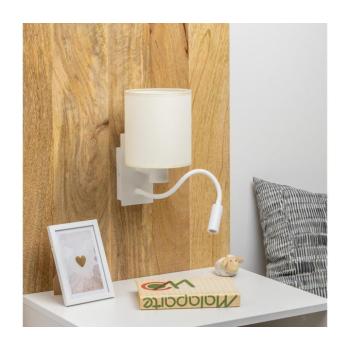 BRILAGI - LED Fali lámpa NUBILA 1xE27/25W/230V + LED/3W fehér/krémes BG1559+BG1585 kép