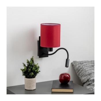 BRILAGI-LED Fali lámpa NUBILA 1xE27/25W/230V+LED/3W fekete/Pompeiai piros BG1558+BG1579 kép