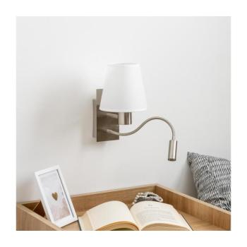 BRILAGI - LED Fali lámpa NUBILA 1xE27/25W/230V + LED/3W króm/fehér BG1556+BG1573 kép