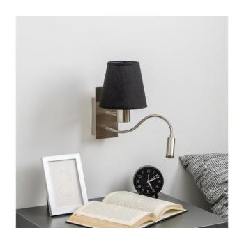 BRILAGI - LED Fali lámpa NUBILA 1xE27/25W/230V + LED/3W króm/fekete BG1556+BG1568 kép