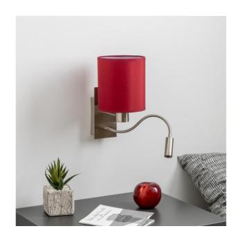 BRILAGI-LED Fali lámpa NUBILA 1xE27/25W/230V+LED/3W króm/Pompeiai piros BG1556+BG1579 kép