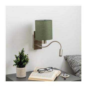 BRILAGI - LED Fali lámpa NUBILA 1xE27/25W/230V + LED/3W króm/zöld BG1556+BG1576 kép