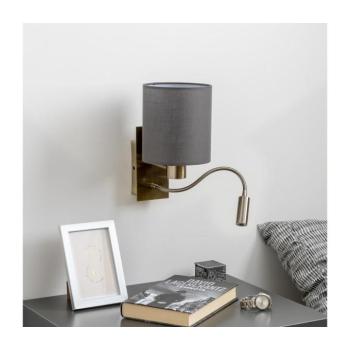 BRILAGI - LED Fali lámpa NUBILA 1xE27/25W/230V + LED/3W réz/antracit BG1557+BG1574 kép