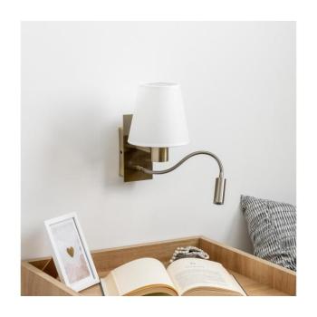 BRILAGI - LED Fali lámpa NUBILA 1xE27/25W/230V + LED/3W réz/fehér BG1557+BG1573 kép