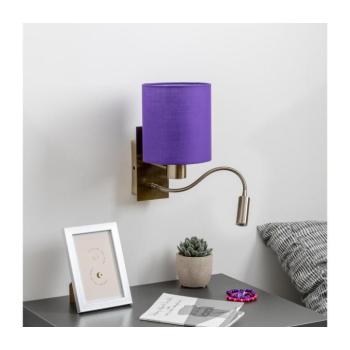 BRILAGI - LED Fali lámpa NUBILA 1xE27/25W/230V + LED/3W réz/lila BG1557+BG1580 kép