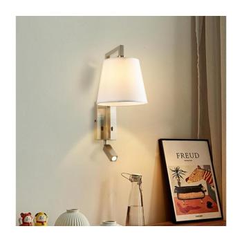 BRILAGI - LED Fali lámpa RAYA 1xE14/40W/230V + LED/3W fehér/matt króm BRI206 kép