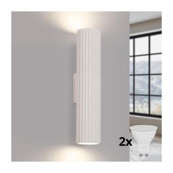 BRILAGI - LED fali lámpatest CRESTO 2xGU10/10W/230V 30 cm krémszínű BR.1596 kép