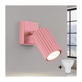 BRILAGI - LED fali spotlámpa CRESTO 1xGU10/10W/230V rózsaszín BR.1932 kép