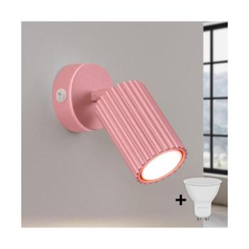 BRILAGI - LED fali spotlámpa CRESTO 1xGU10/10W/230V rózsaszín BR.1933 kép