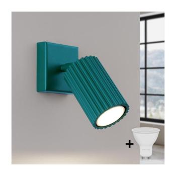 BRILAGI - LED fali spotlámpa CRESTO 1xGU10/10W/230V türkiz BR.1945 kép