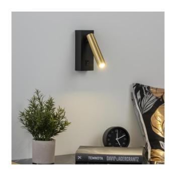 BRILAGI - LED Fali spotlámpa MAYA LED/3W/230V 4000K fekete/arany BRI090 kép