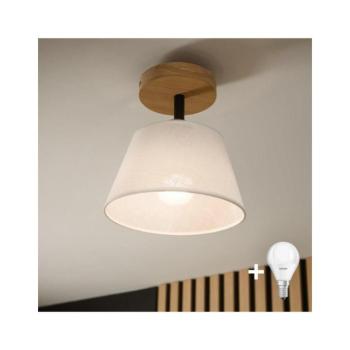 BRILAGI - LED Felületre szerelhető csillár ANTHONY 1xE14/60W/230V tölgy/fehér 8590828610489 kép