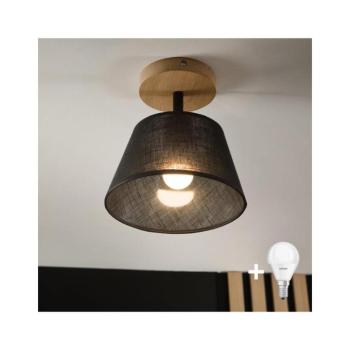 BRILAGI - LED Felületre szerelhető csillár ANTHONY 1xE14/60W/230V tölgy/fekete 8590828610519 kép