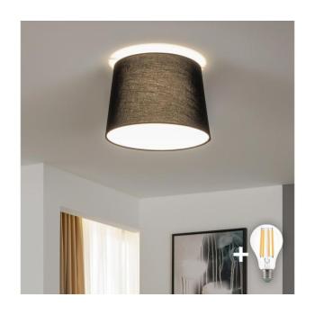 BRILAGI - LED felületre szerelhető csillár CERIA 1xE27/40W/230V átm. 30 cm fekete BG3991+EG781038 kép