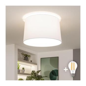 BRILAGI - LED felületre szerelhető csillár CERIA 1xE27/40W/230V átm. 45 cm fehér BG3991+EG781041 kép