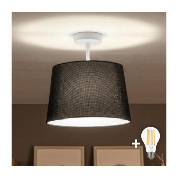 BRILAGI - LED felületre szerelhető csillár CERIA 1xE27/60W/230V átm. 30 cm fehér/fekete BG3992+EG781038 kép