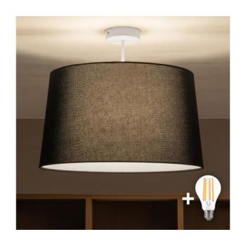 BRILAGI - LED felületre szerelhető csillár CERIA 1xE27/60W/230V átm. 45 cm fehér/fekete BG3992+EG781044 kép