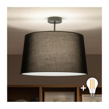 BRILAGI - LED felületre szerelhető csillár CERIA 1xE27/60W/230V átm. 45 cm fekete BG3989+EG781044 kép