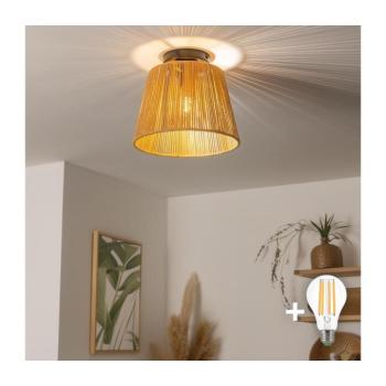 BRILAGI - LED felületre szerelhető csillár CERIA BOHO 1xE27/40W/230V átm. 28 cm barna BG3988+EG781111 kép