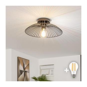 BRILAGI - LED felületre szerelhető csillár CERIA WIRE 1x E27 foglalat, max. 40 W, 230 V, átm. 26 cm, fekete BG3988+EG300158 kép