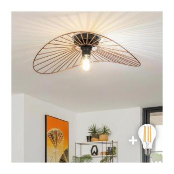 BRILAGI - LED felületre szerelhető csillár CERIA WIRE 1xE27/40W/230V 40x56 cm bronz BG3988+EG300151 kép