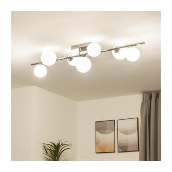 BRILAGI - LED felületre szerelhető csillár MILLA 7xG9/3W/230V fekete króm/fehér 7010-7CW kép