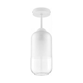 BRILAGI - LED felületre szerelhető csillár RETRO GLASS 1xE27/60W/230V átm. 14 cm fehér BG3992+NSTK7777 kép