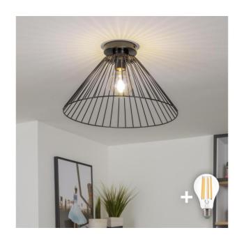 BRILAGI - LED felületre szerelhető mennyezeti lámpa CERIA WIRE 1xE27/40W/230V Ø 45 cm fekete BG3988+EG300164