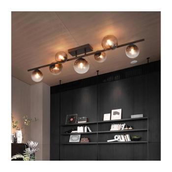 BRILAGI - LED felületre szerelt csillár MILLA 7xG9/3W/230V barna/füstbarna 7010-7CC kép