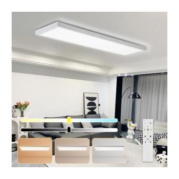BRILAGI-LED Fényerőszabályozható fürdőszobai lámpatest FRAME SMART LED/50W/230V IP44 fehér + távirányító BRI021 kép