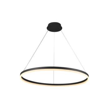 BRILAGI - LED fényerőszabályozható kábelen függesztett csillár CIRCLE LED/55W/230V 3000-6500K fekete+távirányító BG-J4309/B kép