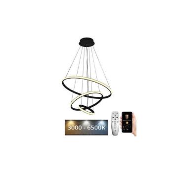 BRILAGI - LED fényerőszabályozható kábeles csillár CIRCLE LED/90W/230V 3000-6500K + távirányító BG-J4301/B kép