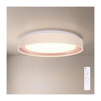BRILAGI -LED fényerőszabályozható mennyezeti lámpa WALDO LED/48W/230V átmérő 40 cm bézs/arany+távirányító WO800-OEM48-40-BEI kép