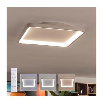BRILAGI - LED fényerőszabályozható mennyezeti lámpatest FALCON SLIM LED/50W/230V fehér/bézs + távirányító BRX1331-500/BG+BI kép