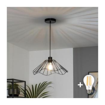BRILAGI - LED függeszték kábelen CERIA WIRE 1xE27/40W/230V Ø 40 cm fekete BG3987+EG300155 kép