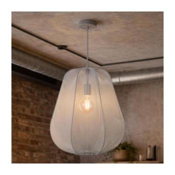 BRILAGI - LED függeszték kábellel ARVEN 1xE27/8W/230V Ø 37 cm szürke 8590828052678 kép