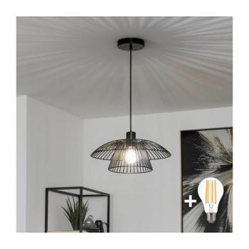BRILAGI - LED függőlámpa kábellel CERIA WIRE 1xE27/40W/230V Ø 38 cm fekete BG3987+EG300159+EG300162 kép