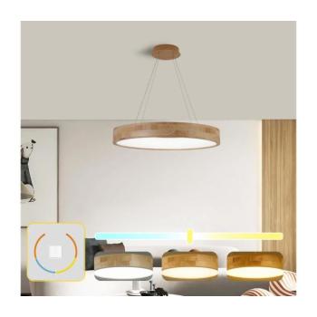 BRILAGI -LED függőlámpa kábellel FALCON WOOD LED/40W/230V 3000/4000/6000K 60 cm fa BRI534 kép